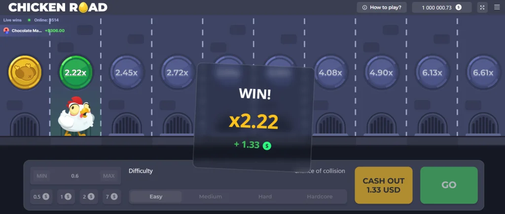 Chicken Road παιχνίδι